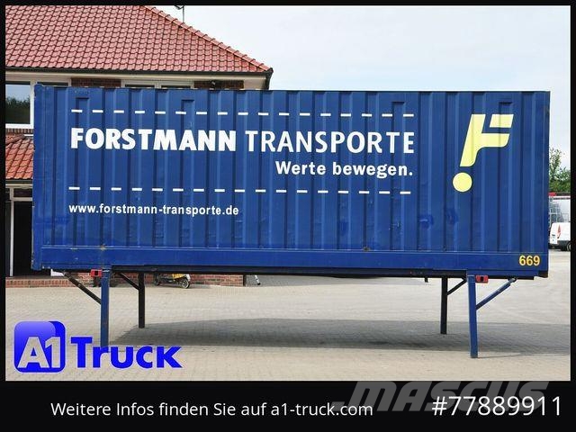 Krone BDF 7,82 Container, 2700mm Innenhöhe, Portaltür 平台