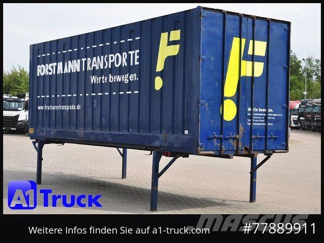 Krone BDF 7,82 Container, 2700mm Innenhöhe, Portaltür 平台