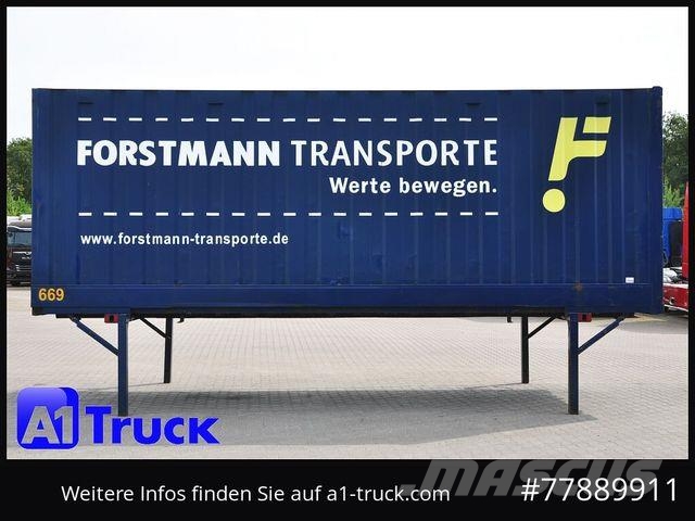 Krone BDF 7,82 Container, 2700mm Innenhöhe, Portaltür 平台