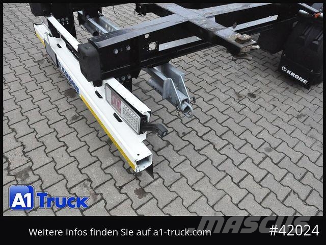 Krone BDF Tandem Anhänger, 1 Vorbesitzer, BPW Remorci cadru de containere
