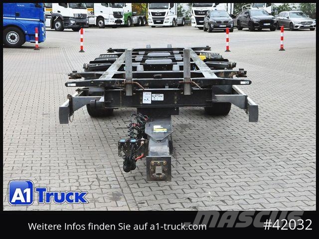 Krone BDF Tandem Anhänger, 1 Vorbesitzer, BPW Kontejnerske prikolice