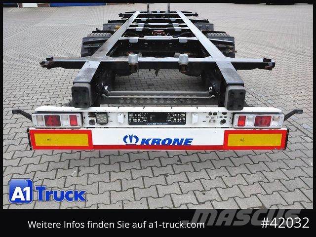 Krone BDF Tandem Anhänger, 1 Vorbesitzer, BPW Kontejnerske prikolice