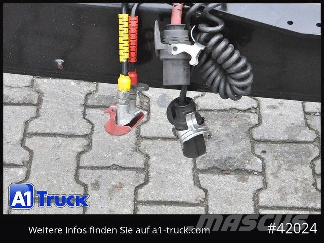 Krone BDF Tandem Anhänger, 1 Vorbesitzer, BPW Remorci cadru de containere
