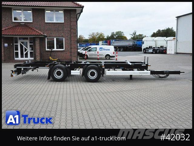 Krone BDF Tandem Anhänger, 1 Vorbesitzer, BPW Kontejnerske prikolice