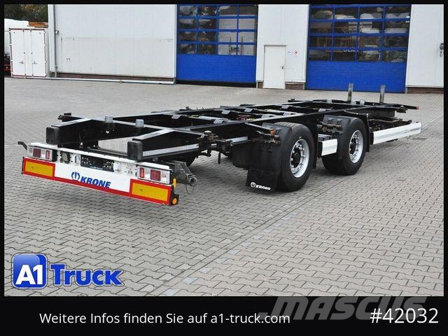 Krone BDF Tandem Anhänger, 1 Vorbesitzer, BPW Kontejnerske prikolice