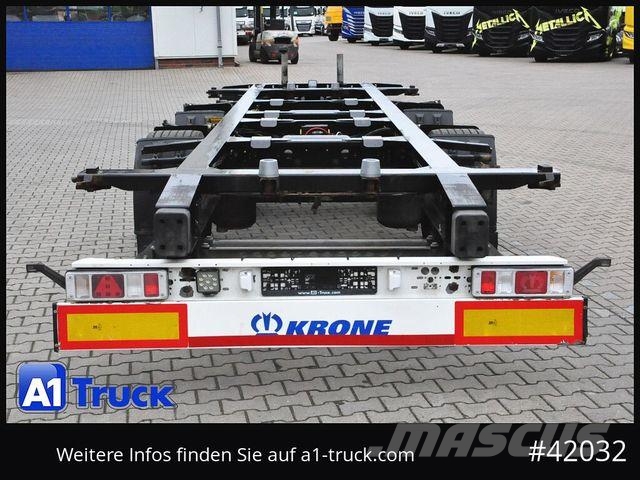 Krone BDF Tandem Anhänger, 1 Vorbesitzer, BPW Kontejnerske prikolice