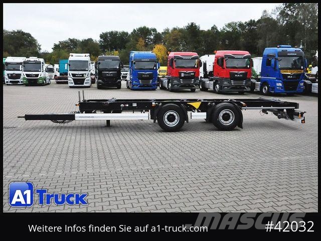 Krone BDF Tandem Anhänger, 1 Vorbesitzer, BPW Kontejnerske prikolice