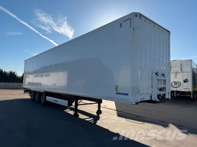 Krone BOX Doppelstock / SAF axles/ Lift Axle Polprikolice zabojniki