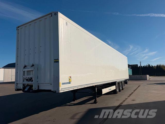 Krone BOX Doppelstock / SAF axles/ Lift Axle Polprikolice zabojniki