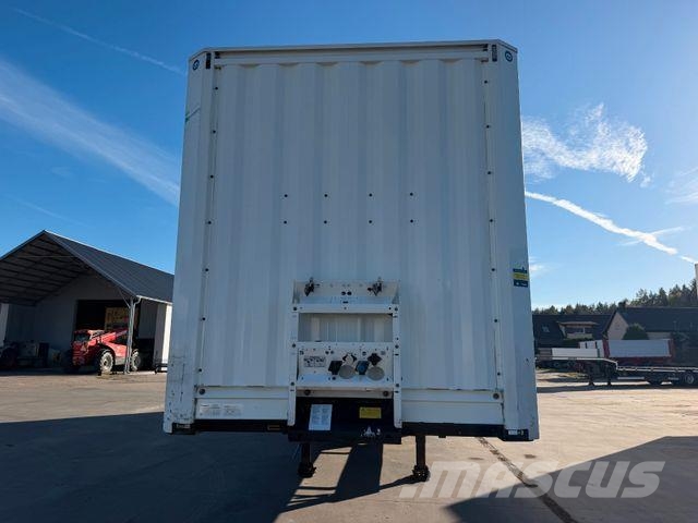 Krone BOX Doppelstock / SAF axles/ Lift Axle Polprikolice zabojniki