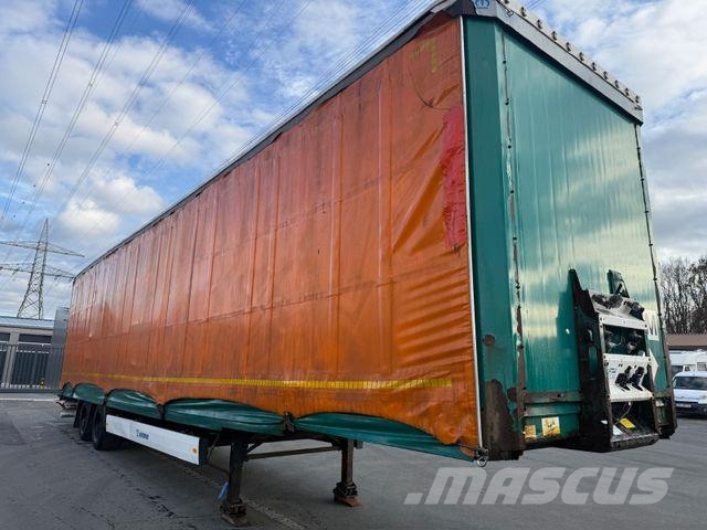 Krone DA06CLNF Prtische+Plane/MEGA/EDSCHA/13.6m/BPW Poluprikolice sa ciradom