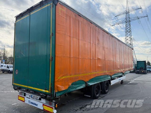 Krone DA06CLNF Prtische+Plane/MEGA/EDSCHA/13.6m/BPW Poluprikolice sa ciradom