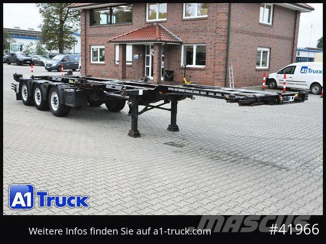Krone eLTU6, Schlitten, Front und Heckausschub, Lift, Nizko noseče polprikolice