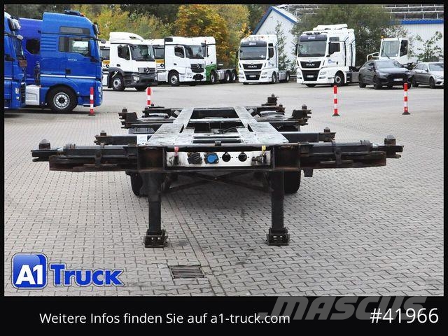 Krone eLTU6, Schlitten, Front und Heckausschub, Lift, Nizko noseče polprikolice