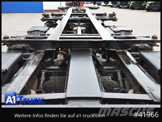 Krone eLTU6, Schlitten, Front und Heckausschub, Lift, Nizko noseče polprikolice