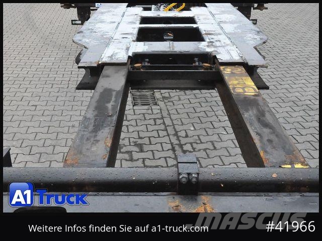 Krone eLTU6, Schlitten, Front und Heckausschub, Lift, Nizko noseče polprikolice