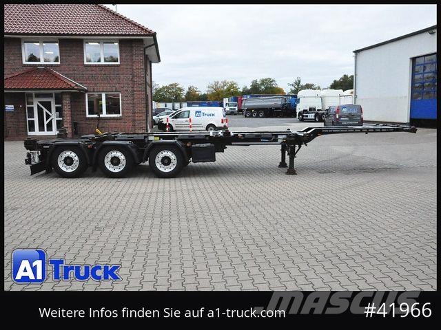 Krone eLTU6, Schlitten, Front und Heckausschub, Lift, Nizko noseče polprikolice