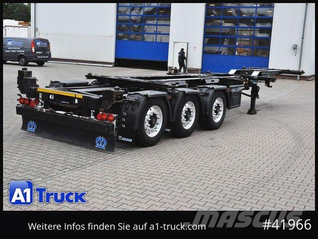 Krone eLTU6, Schlitten, Front und Heckausschub, Lift, Nizko noseče polprikolice
