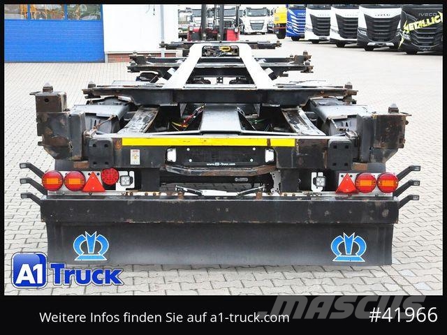 Krone eLTU6, Schlitten, Front und Heckausschub, Lift, Nizko noseče polprikolice