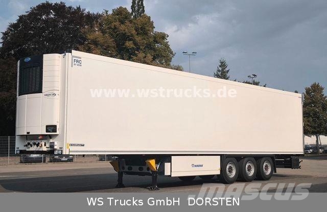 Krone Kühlauflieger Carrier Vector 1550 Rohrbahn Naczepy chłodnie