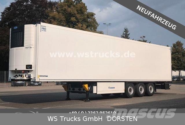 Krone Kühlauflieger Carrier Vector 1550 Rohrbahn Naczepy chłodnie