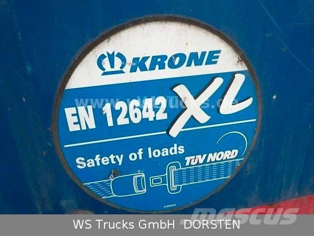 Krone SD 27 Planauflieger mit Edscha | ABS, EBS, XL Naczepy firanki