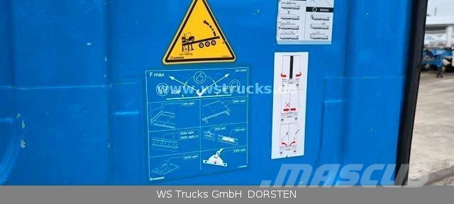 Krone SD 27 Planauflieger mit Edscha | ABS, EBS, XL Naczepy firanki
