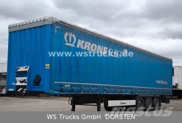Krone SD 27 Planauflieger mit Edscha | ABS, EBS, XL Naczepy firanki
