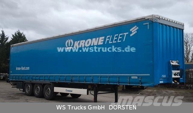 Krone SD 27 Planauflieger mit Edscha | ABS, EBS, XL Naczepy firanki
