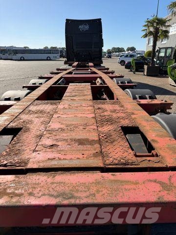 Krone SD, 2x20/1x20/1x30/1x40 Fuß Container,ausziehbar Tieflader-Auflieger
