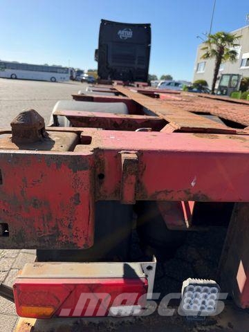 Krone SD, 2x20/1x20/1x30/1x40 Fuß Container,ausziehbar Tieflader-Auflieger