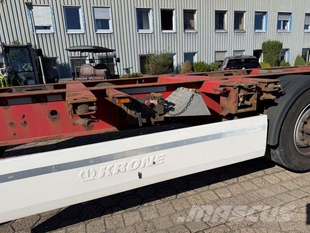 Krone SD, 2x20/1x20/1x30/1x40 Fuß Container,ausziehbar Tieflader-Auflieger