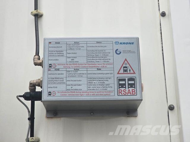 Krone SD * 3X VORHANDEN* SAFETY ROOF * BPW * LIFT * Curtainsider semi-trailers