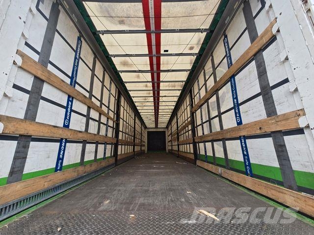 Krone SD * 3X VORHANDEN* SAFETY ROOF * BPW * LIFT * Curtainsider semi-trailers