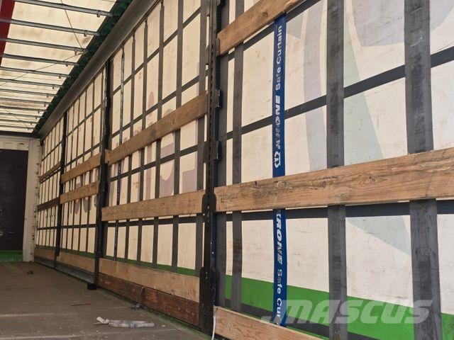 Krone SD * 3X VORHANDEN* SAFETY ROOF * BPW * LIFT * Curtainsider semi-trailers