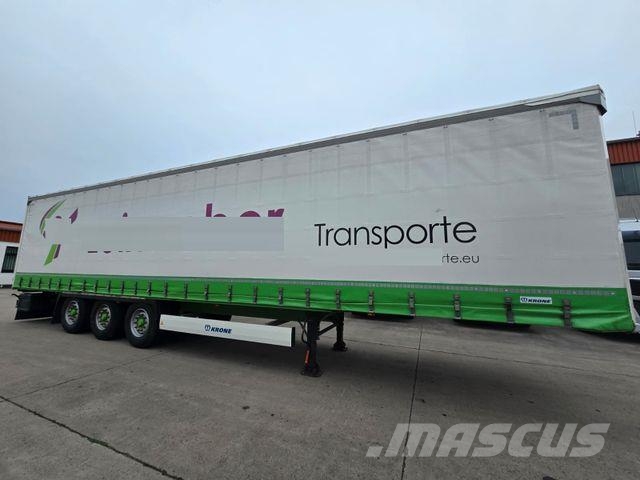 Krone SD * 3X VORHANDEN* SAFETY ROOF * BPW * LIFT * Curtainsider semi-trailers