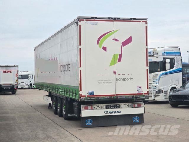 Krone SD * 3X VORHANDEN* SAFETY ROOF * BPW * LIFT * Curtainsider semi-trailers