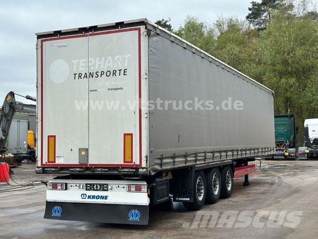 Krone SD Curtainsider Tents puspiekabes