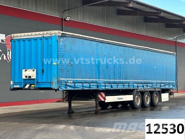 Krone SD Curtainsider/Rungen/Hubdach/Box/Liftachse Curtainsider semi-trailers