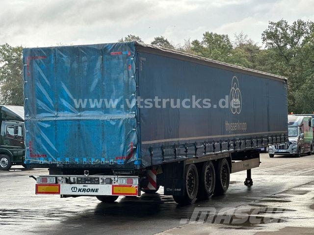 Krone SD Curtainsider/Rungen/Hubdach/Box/Liftachse Curtainsider semi-trailers