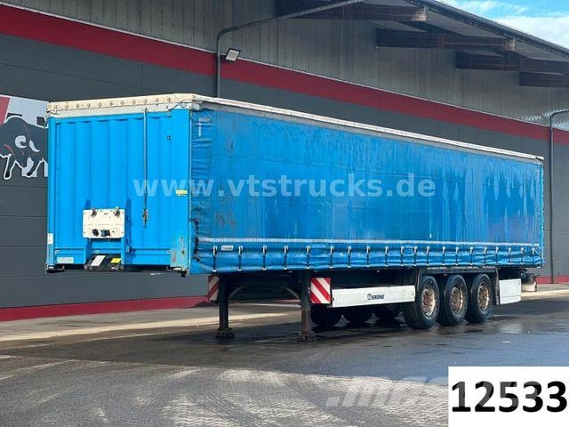 Krone SD Curtainsider EDSCHA/Rollplane/Hubdach/Rungen/ Semi Reboques Cortinas Laterais