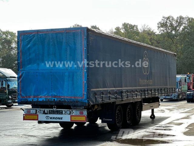 Krone SD Curtainsider EDSCHA/Rollplane/Hubdach/Rungen/ Semi Reboques Cortinas Laterais
