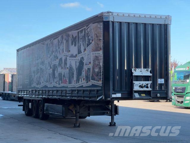 Krone SD Curtainsider+Edscha/NLA/Liftachse/Aufnahme Polprikolice s ponjavo