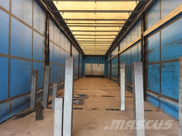 Krone SD Curtainsider/EDSCHA/Liftachse/Box Curtainsider semi-trailers