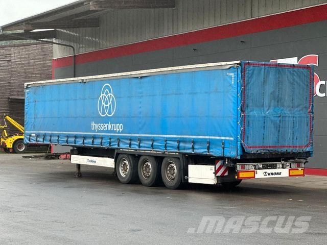 Krone SD Curtainsider/EDSCHA/Liftachse/Box Curtainsider semi-trailers