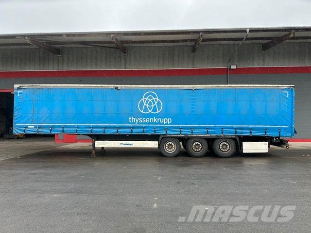 Krone SD Curtainsider/EDSCHA/Liftachse/Box Curtainsider semi-trailers