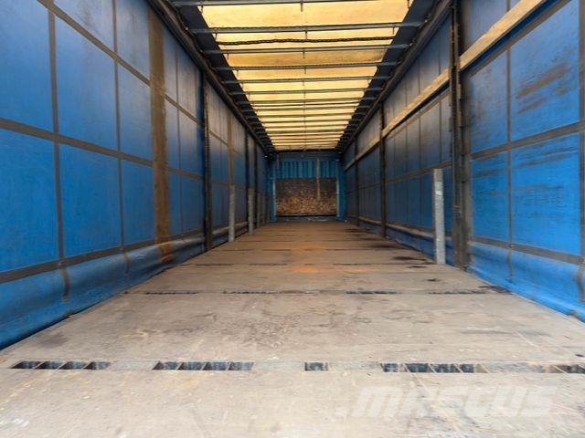 Krone SD Curtainsider/Rungen/Hubdach/Box/Liftachse Curtainsider semi-trailers