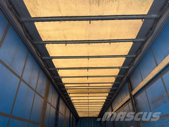 Krone SD Curtainsider/Rungen/Hubdach/Box/Liftachse Curtainsider semi-trailers
