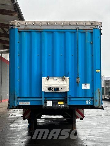 Krone SD Curtainsider/Rungen/Hubdach/Box/Liftachse Curtainsider semi-trailers