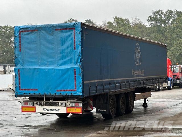 Krone SD Curtainsider/Rungen/Hubdach/Box/Liftachse Curtainsider semi-trailers